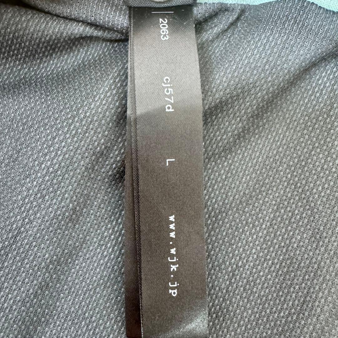 Wjk ノースリーブパーカー L ライトブルー