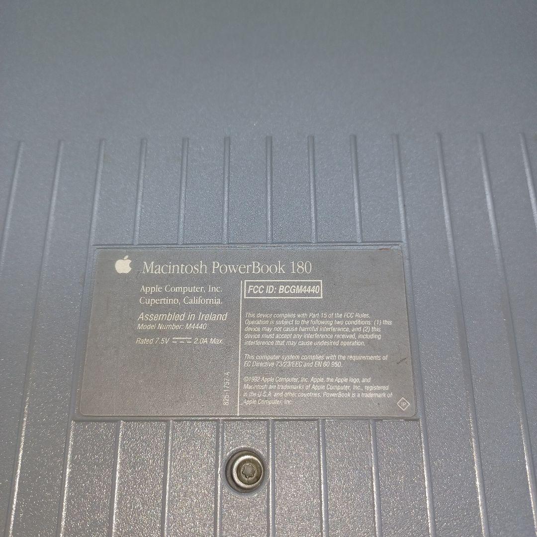 【ジャンク】Macintosh PowerBook 180