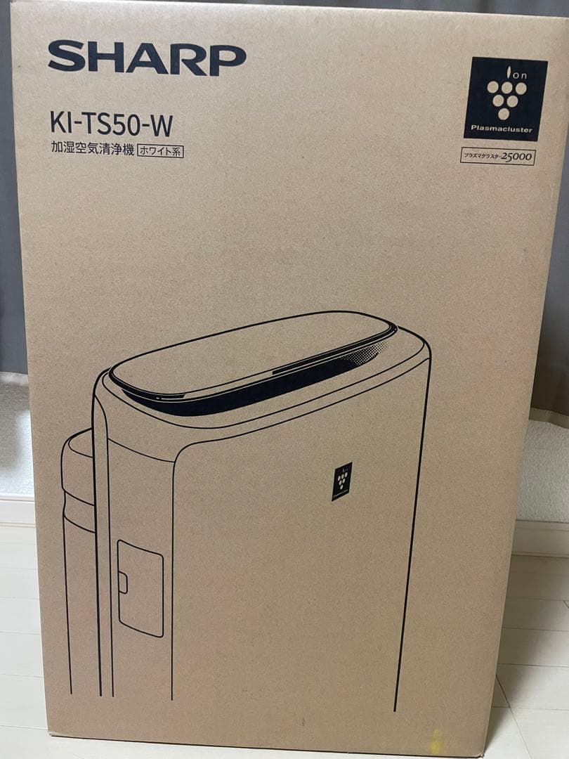 SHARP KI-TS50-W 加湿空気清浄機