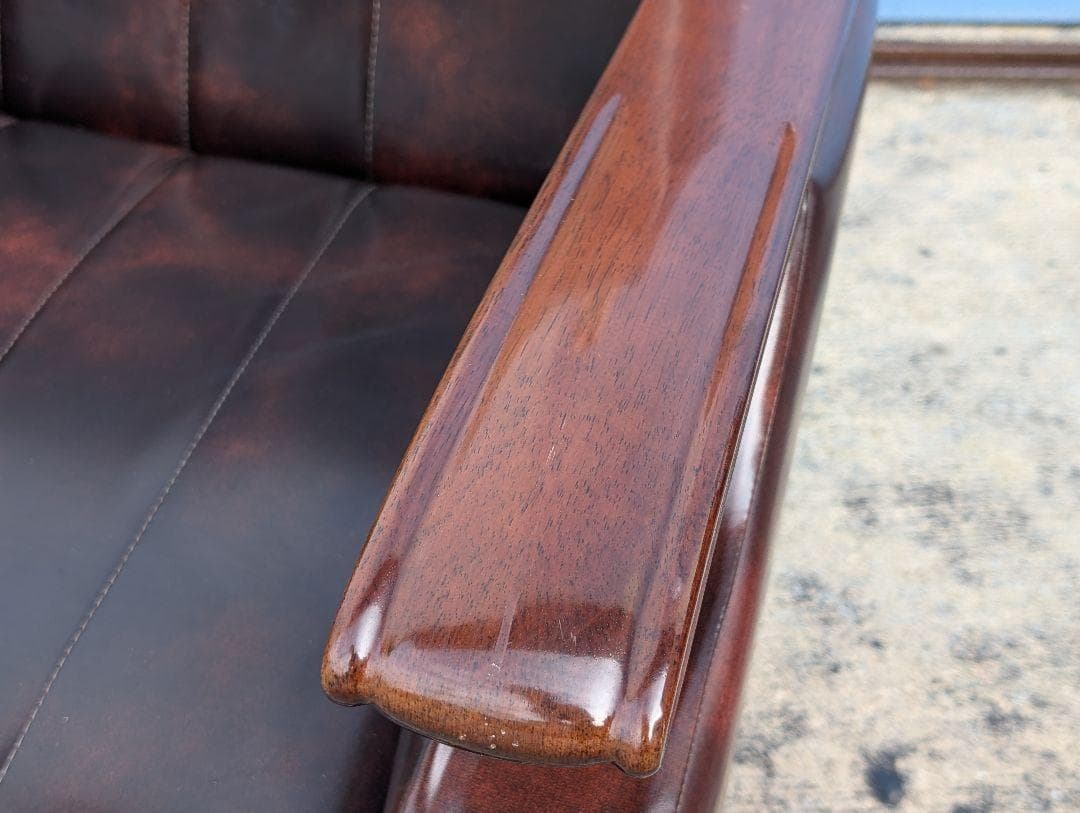 クラシック　ミッドセンチュリー　ヴィンテージ　レトロ　アームチェア　右　SZ