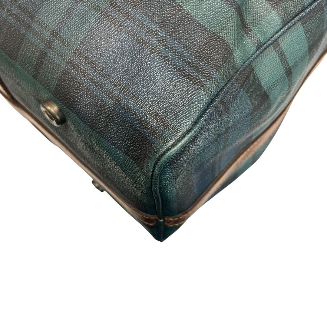 美品　ポロラルフローレン　ボストンバッグ　チェック　PVC 7