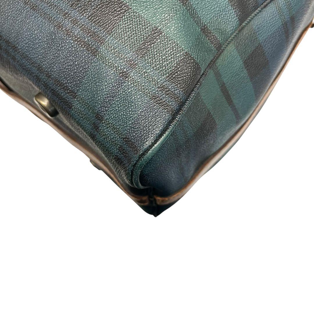 美品　ポロラルフローレン　ボストンバッグ　チェック　PVC 7