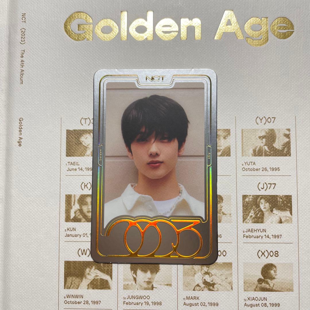 NCT2023 チソン GoldenAge スペシャルイヤーブックカード トレカ