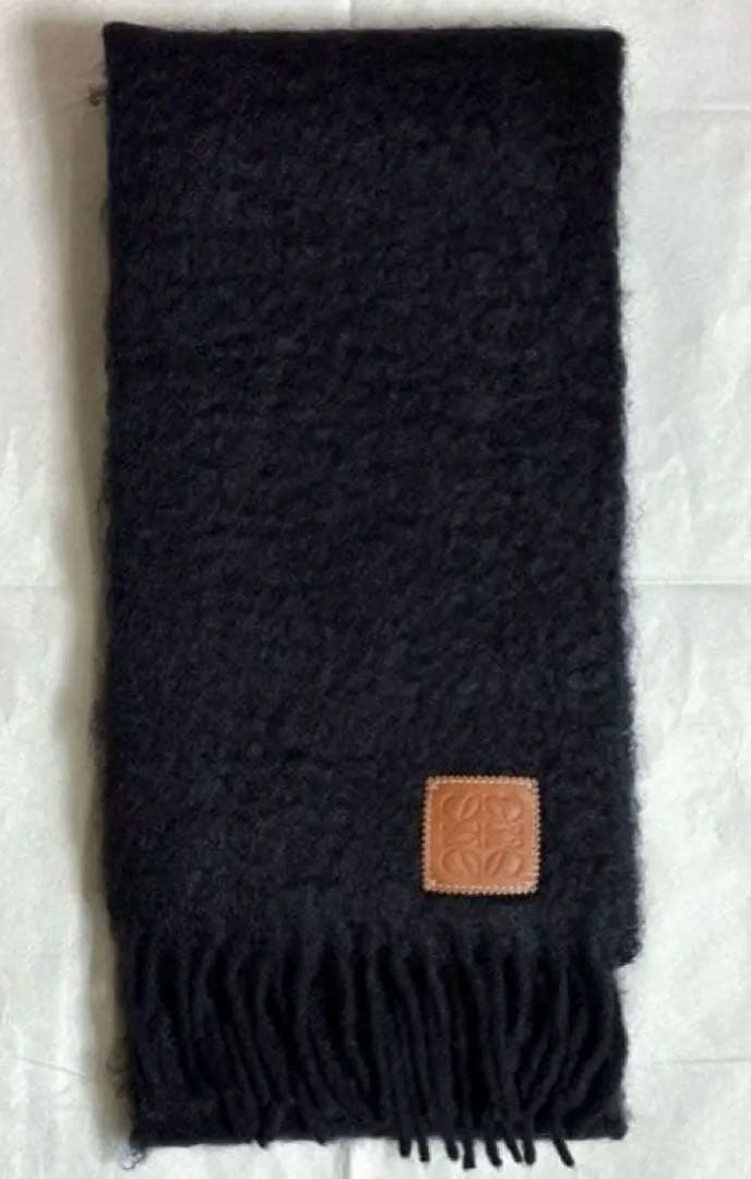 【週末限定価格】LOEWE ロエベ ウール モヘア マフラー