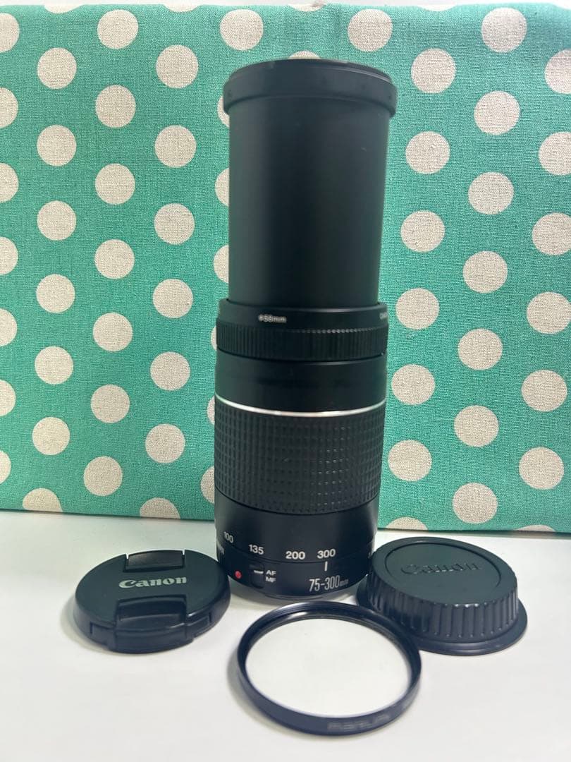 ❤️美品入荷❤️Canon 75-300mm Canon 望遠レンズ