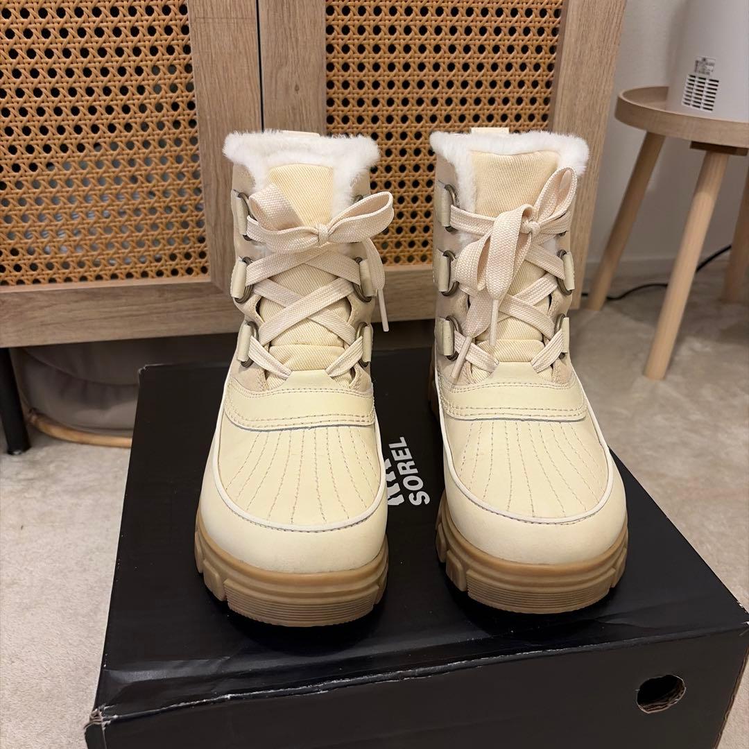 S*a様 美品SORELソレル NL5113 Honey White, Sea