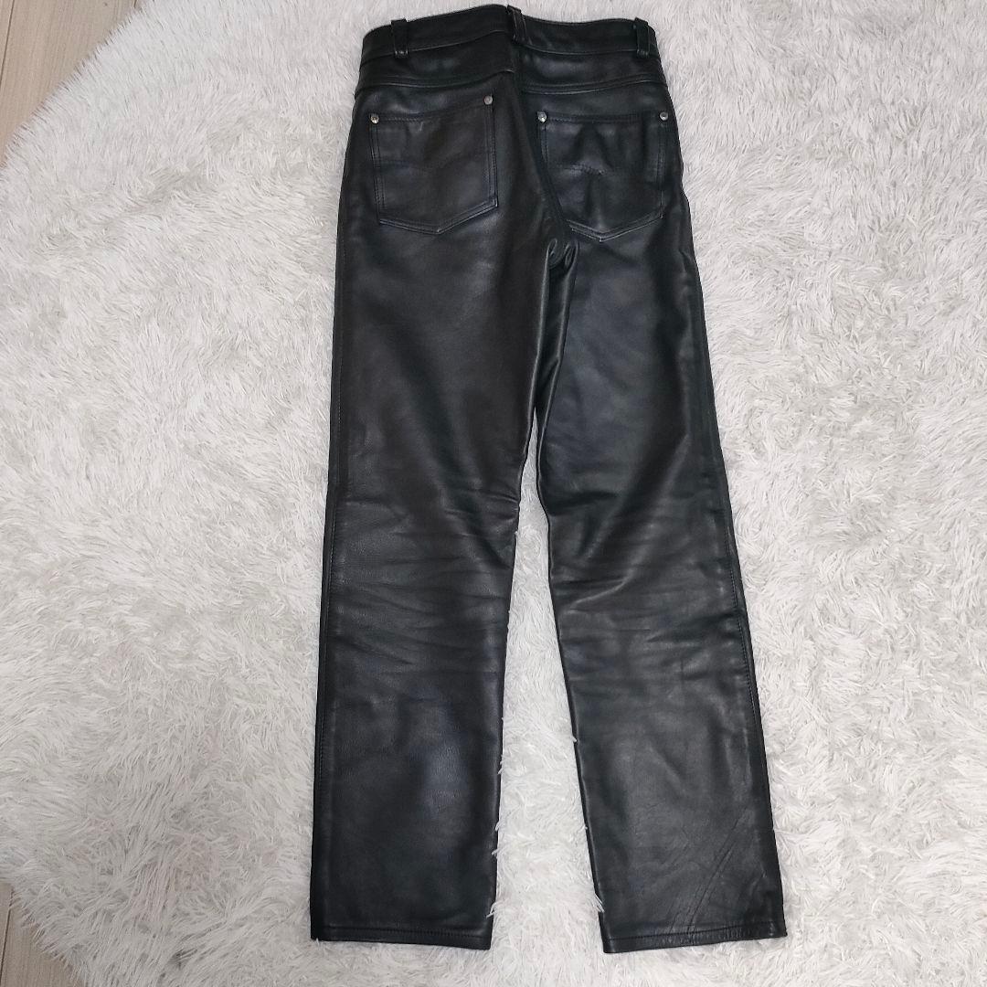 Schott 90s 牛革パンツ ブラック 激レア レザーパンツ