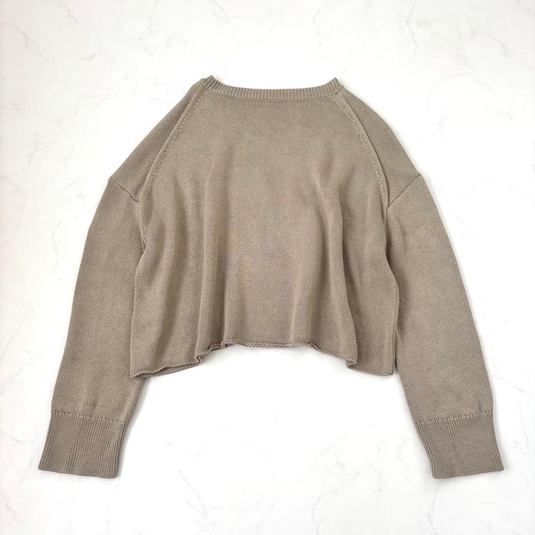 【24SS 完売品】ドゥーズィエムクラス Beautyプルオーバー ベージュ系