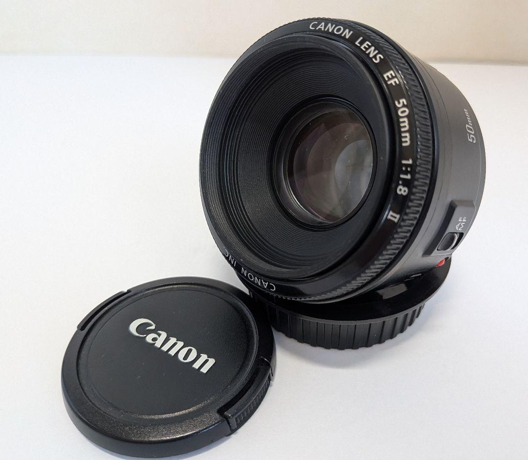 【大人気】Canon 50mm f/1.8 II 単焦点レンズ