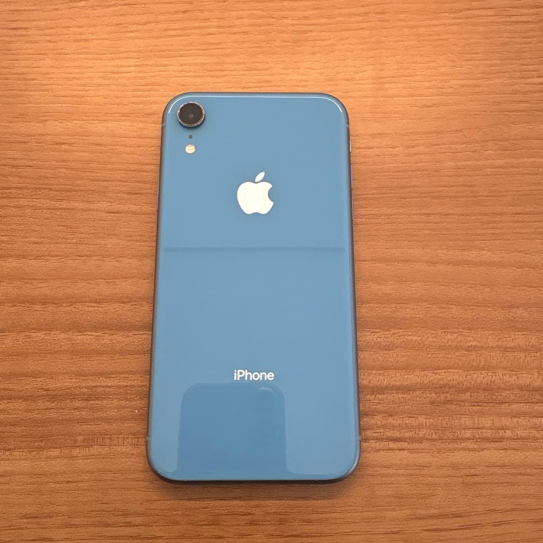 Apple iPhone XR ブルー 本体（こうたろう）