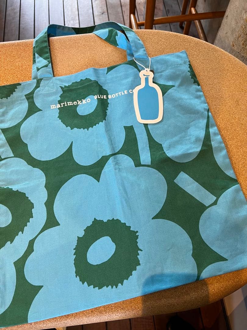 完売品⭐︎マリメッコ ブルーボトルコーヒー ウニッコタンブラー トート