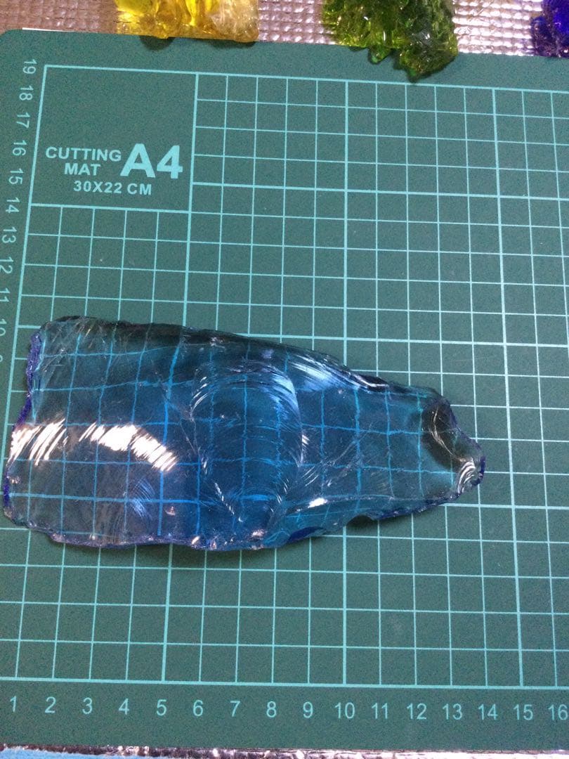 アンダラクリスタル5個セット，セレスタイト原石，アメジスト、水晶　観賞石