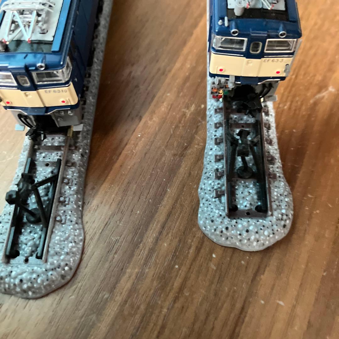 TOMIX 92123 JR EF63形電気機関車（青色）一次型　ライト確認済み