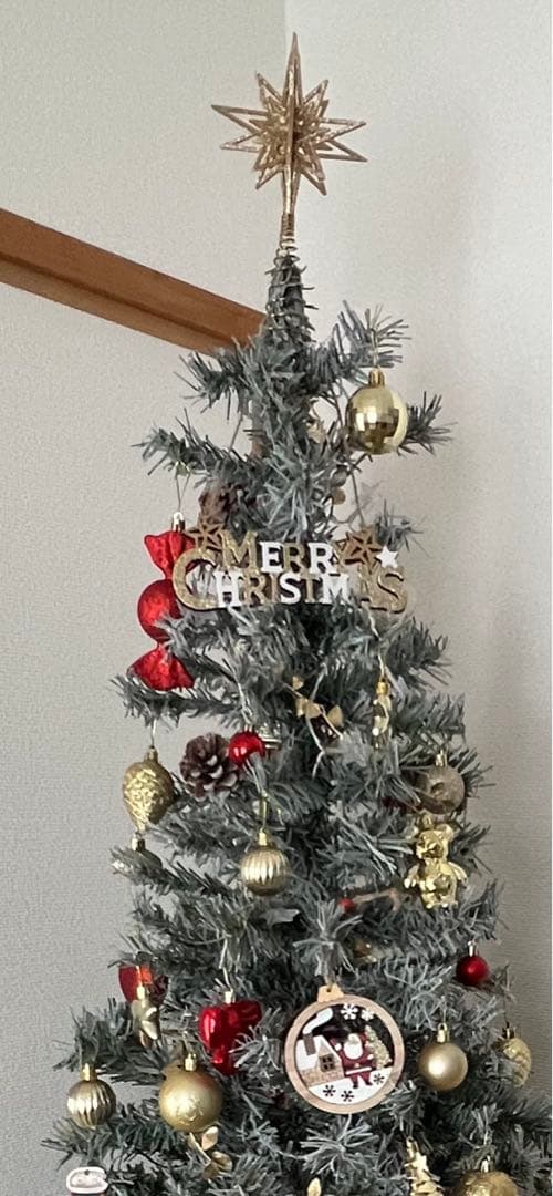 クリスマスツリー180cm☆ オーナメント&電飾&収納セット