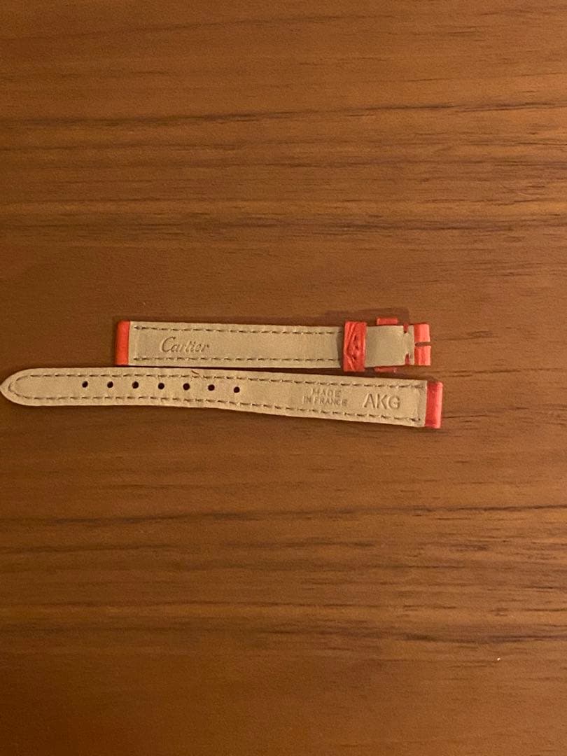 CARTIER ミニタンクルイ　純正ストラップ　2点