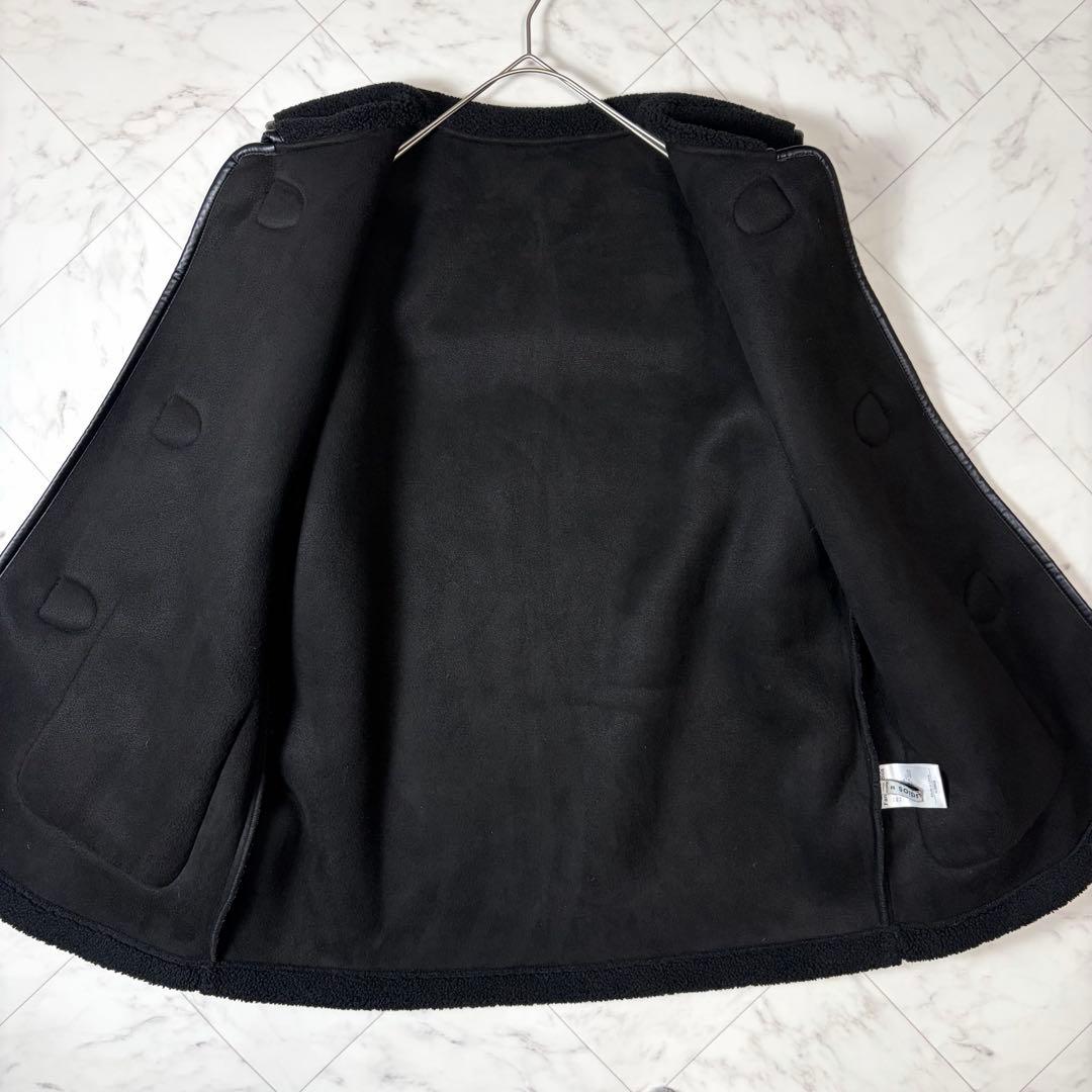 Fano Studios ワイドカラー ミドルダッフルコート ゆったり M