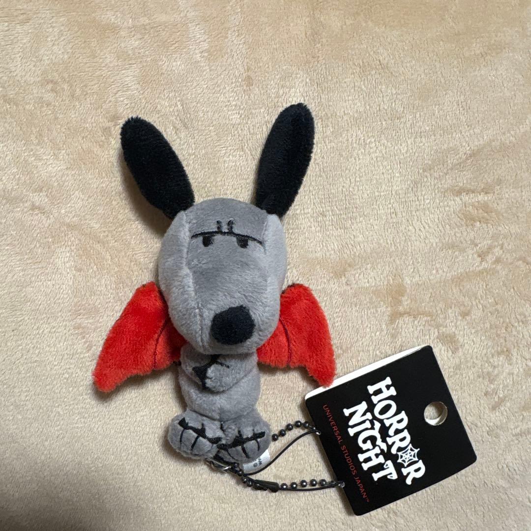 スヌーピー ホラーナイト　ハロウィン　USJ ユニバ　ピーナッツ　コウモリ