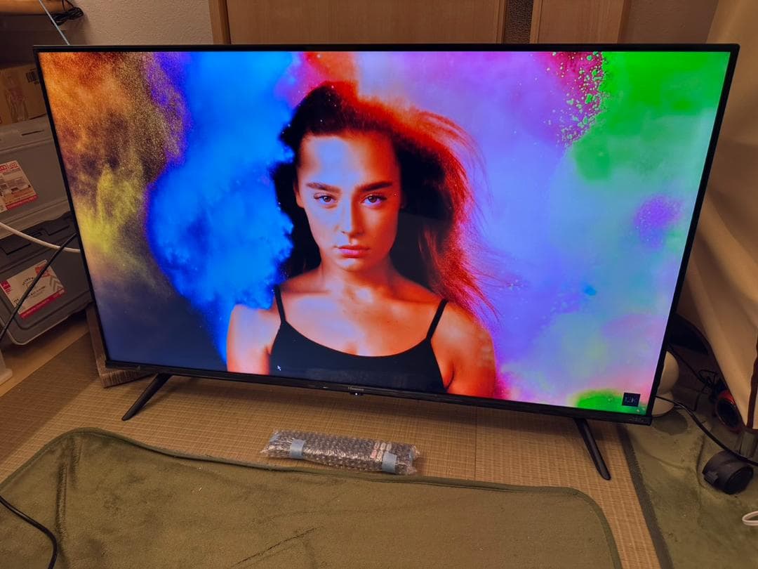 ハイセンス hisense 43型　スマートテレビ 43E6G　21年製極美品！