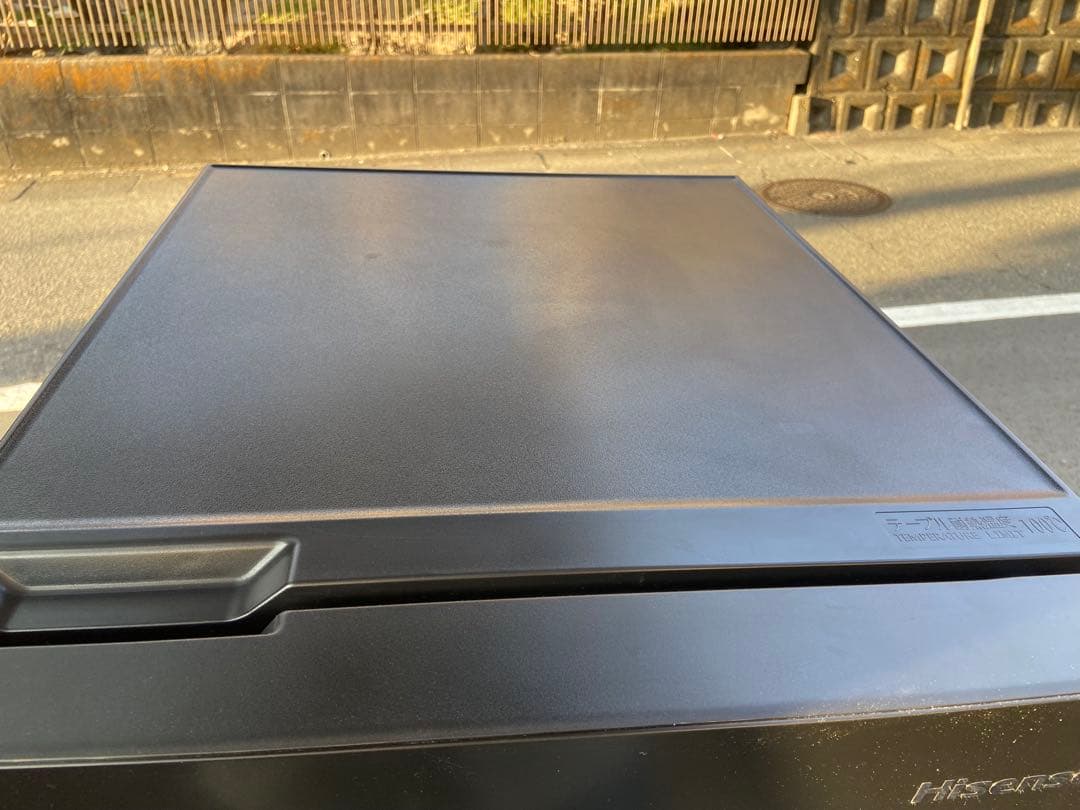 はちわれ Hisense 2024年製 135L 冷蔵庫 ブラック