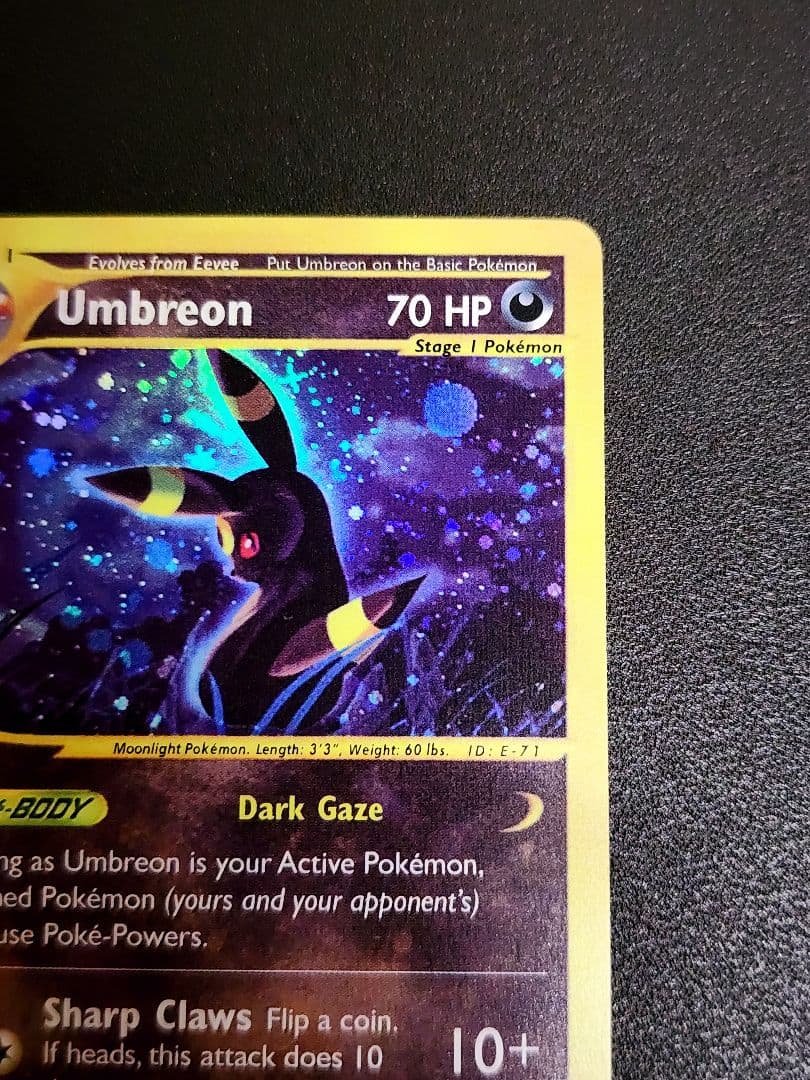 【ポケモンカード】ブラッキー Umbreon eカード 英語版 ダークステアー