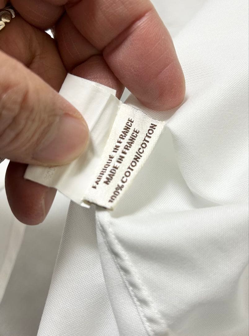GAUTHIER（ゴーティエ）ホワイトドレスシャツ 15 3/4