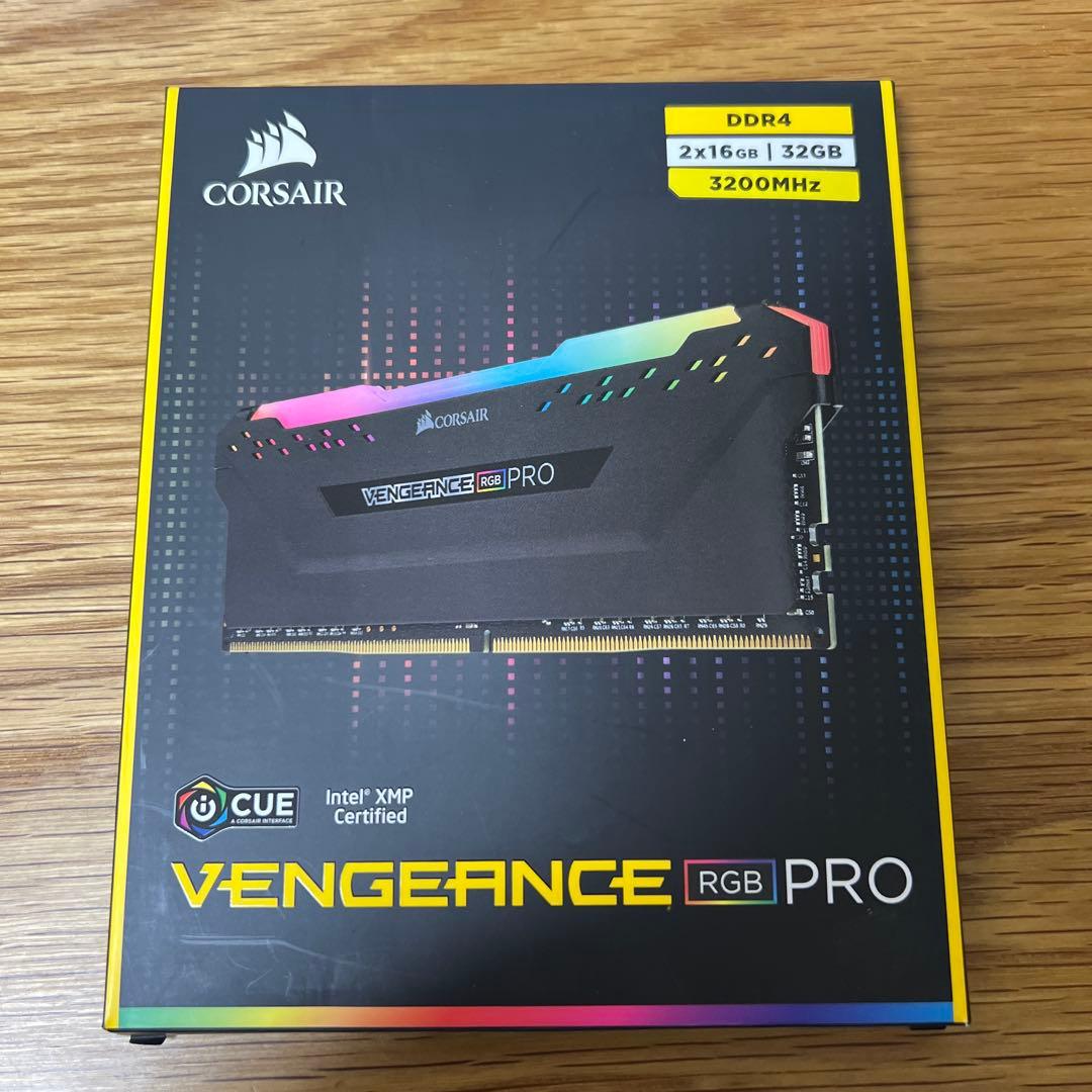 メモリー CORSAIR VENGEANCE RGB PRO DDR4 2x16GB