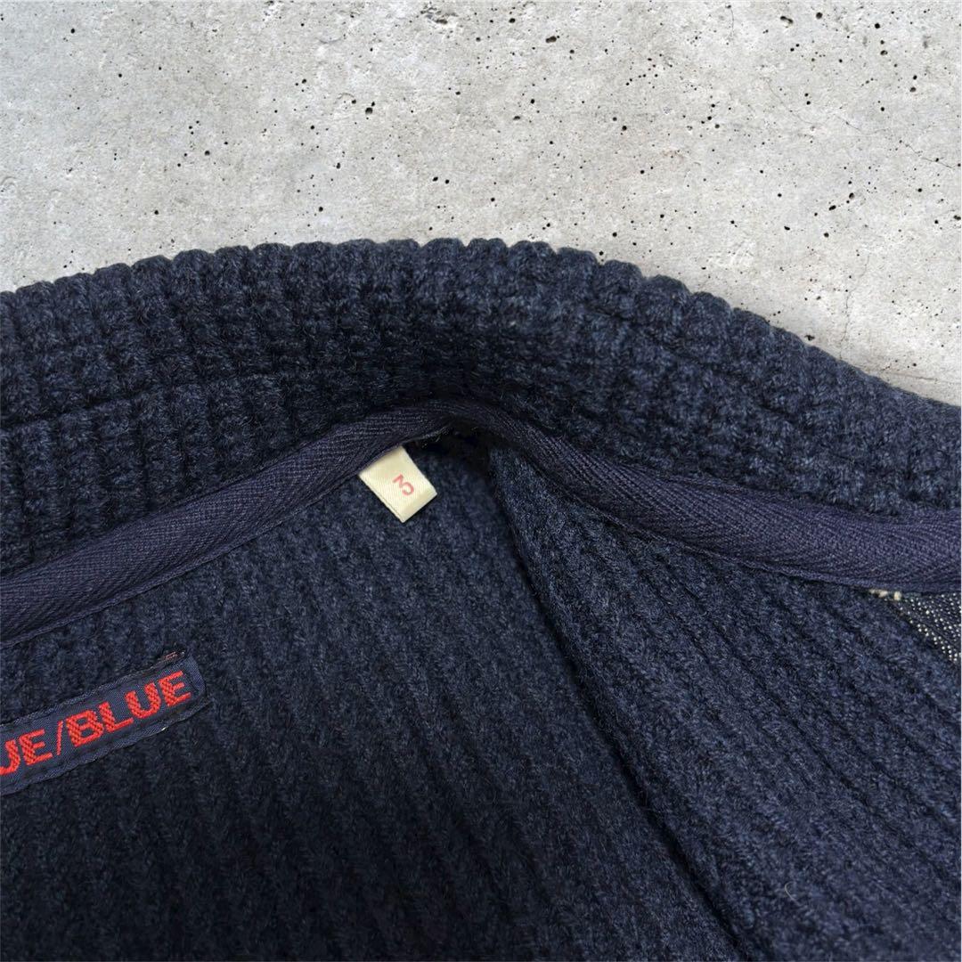 BLUE BLUE 圧縮ニットジャケット キムタク着 ラブジェネ 名作