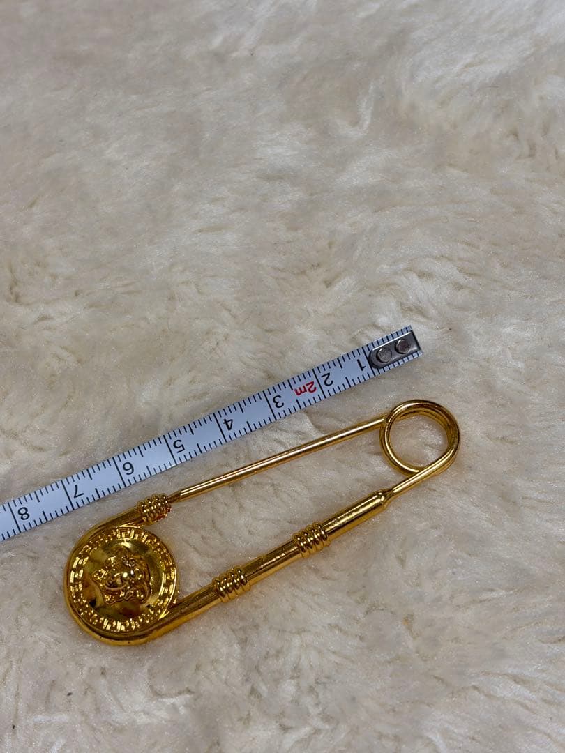 Versace ピン ブローチ 7.7センチ 正規品