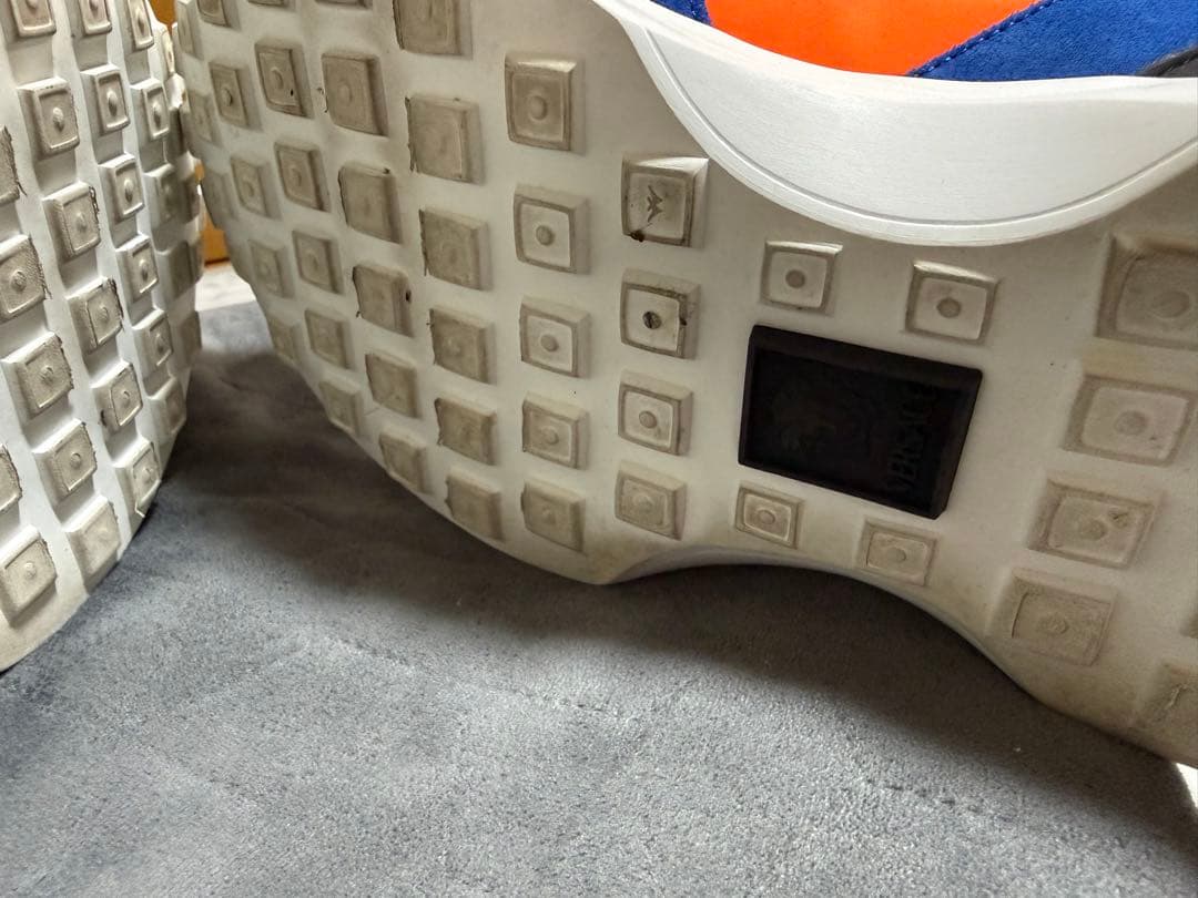 さ*な様 VERSACE カラーブロック スニーカー42 美品