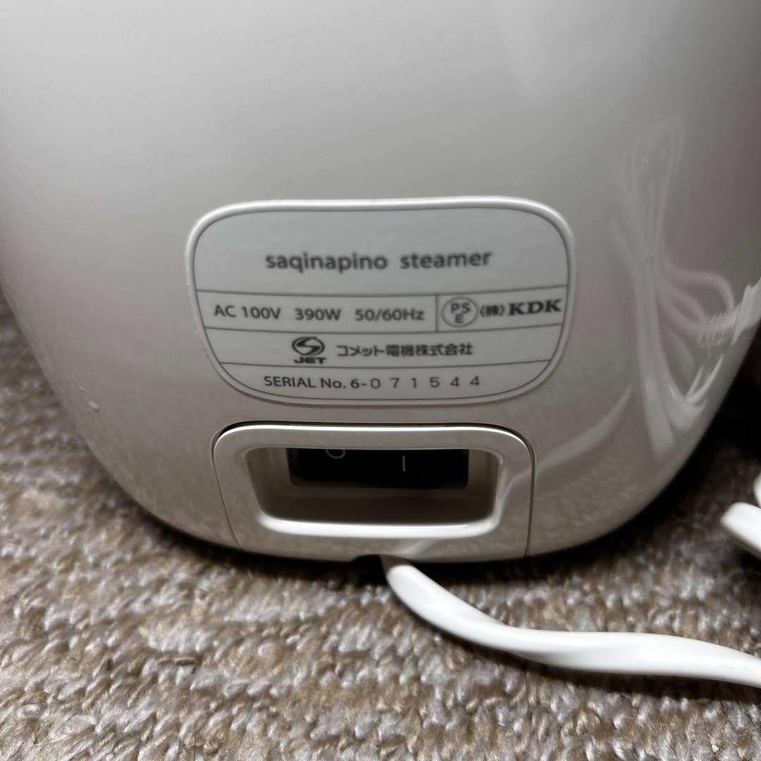 【超美品】サキナピノsaqinapinoスチーマー クリーナー テスラー