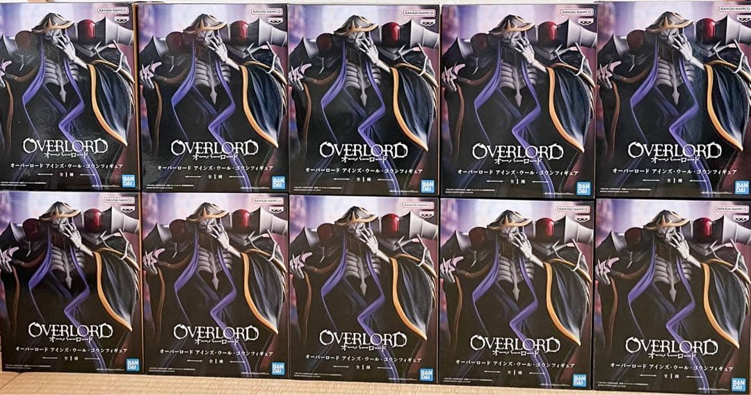OVERLORD オーバーロード アインズ・ウール・ゴウン フィギュア 10個