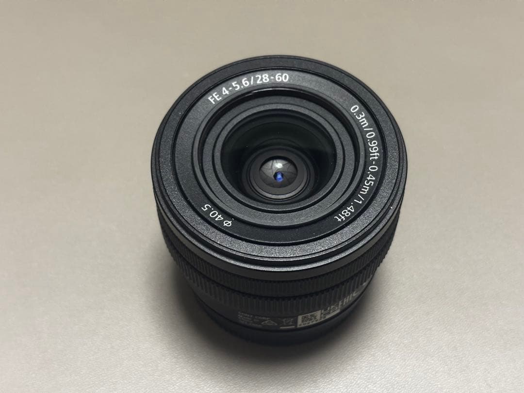 美品 SONYのFE 4.5-6.3/28-60