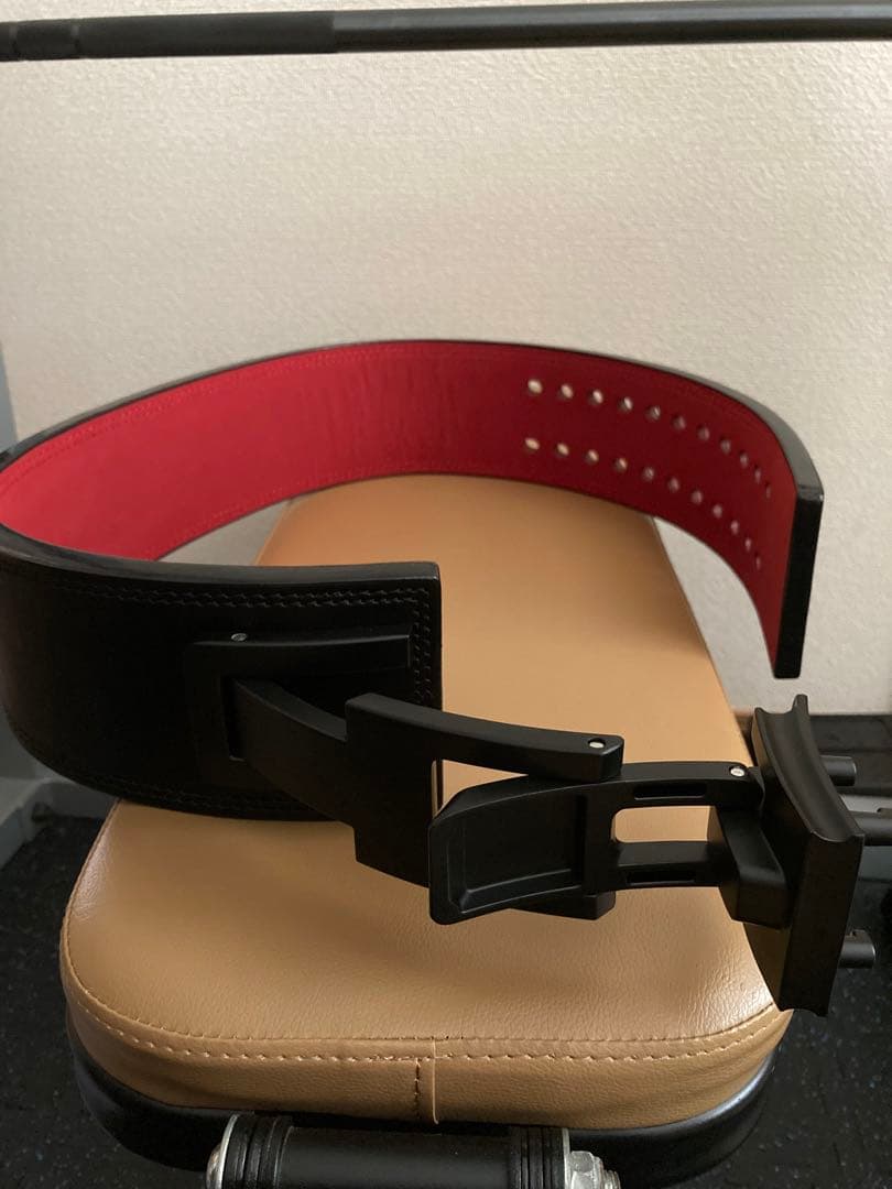 レバーアクションベルト 本革 13ミリ Mサイズ　パワーベルト　鬼　SBD