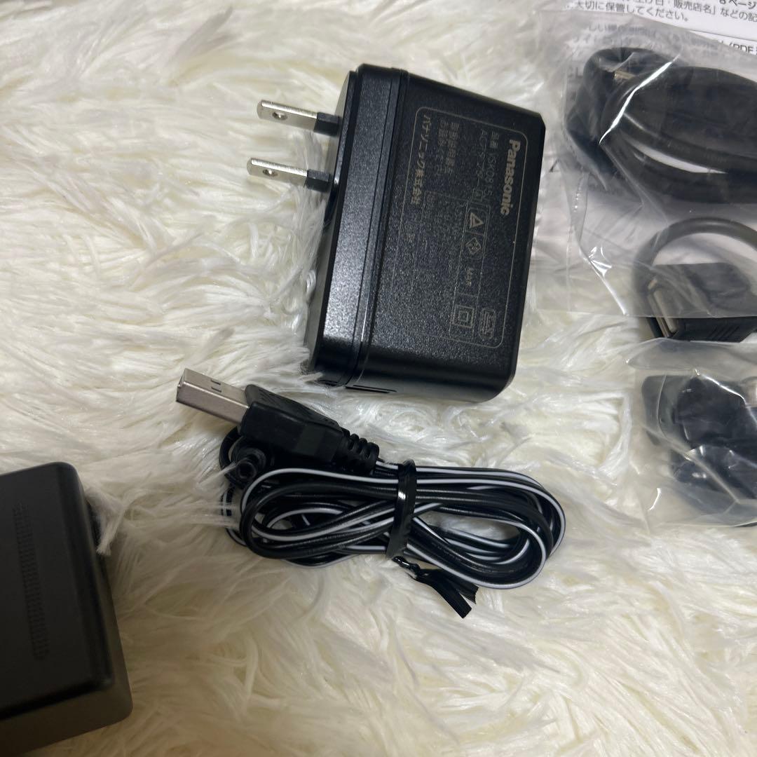 【美品】Panasonic HC-V360MS ホワイト ビデオカメラ