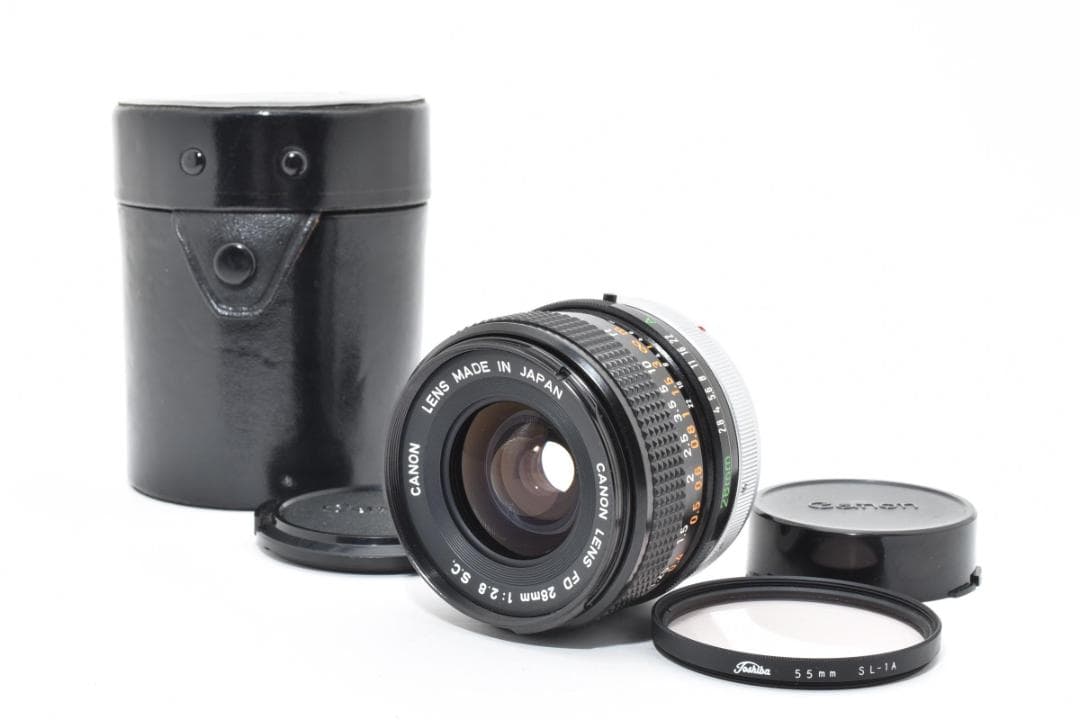 動確済 美品 Canon FD 28mm f/2.8 s.c. #679