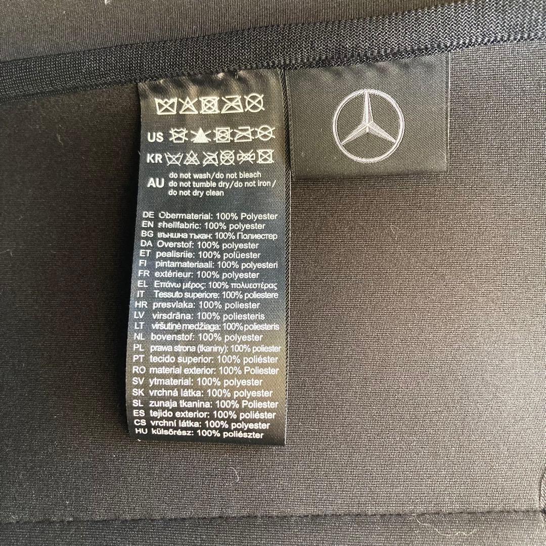 未使用 Mercedes-Benz トートバッグ ポーチ付 スター ブラック