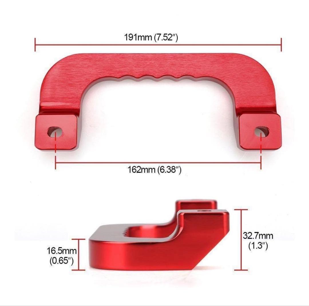 200系ハイエース アシストグリップ ブラック 5セット