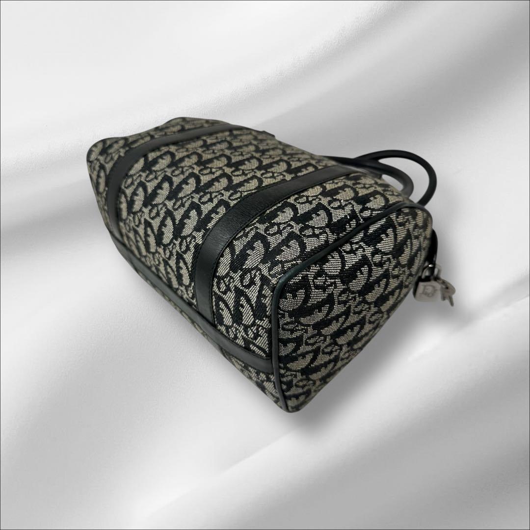 【良品】クリスチャンディオール トロッター ボストンバッグ 鍵付き