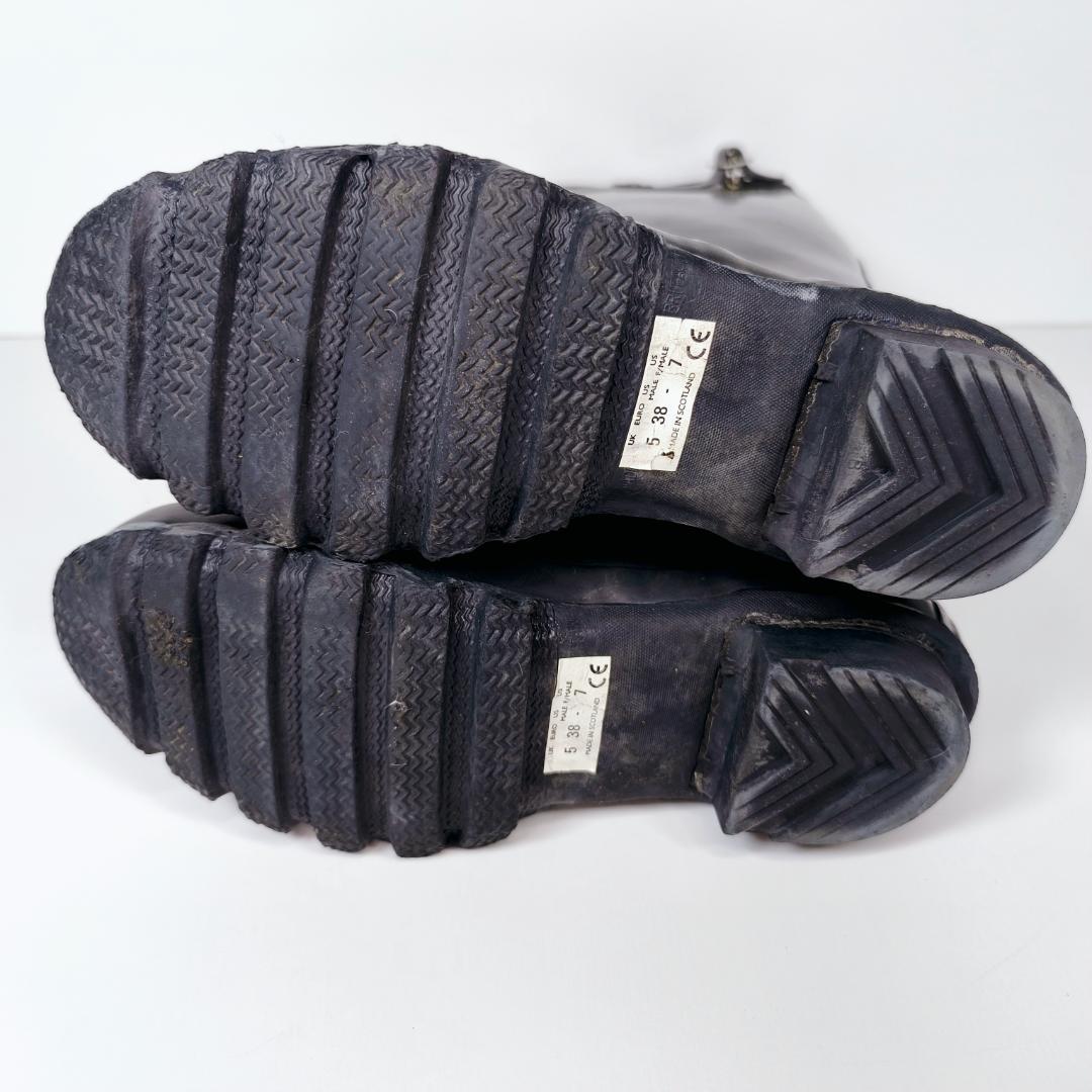 希少✨　HUNTER　ハンター　長靴　レインブーツ　UK5　イギリス国内限定生産