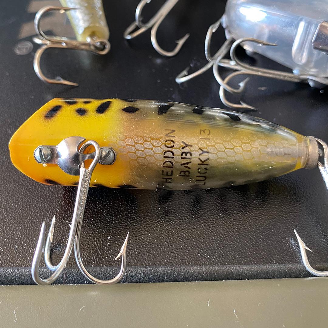 ［2005年代］アメリカンルアー（ヘドン他）14セット＋4ルアーおまけ付き