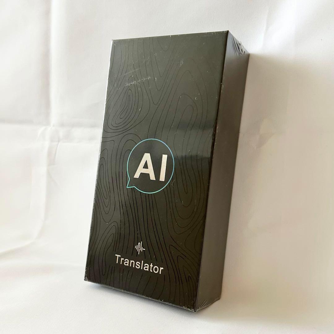 【ChatGPT搭載】翻訳機 AI 0.1秒通訳機 138種言語 オフライン対応