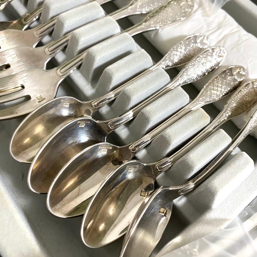 Christofle クリストフル パールカトラリー 29点