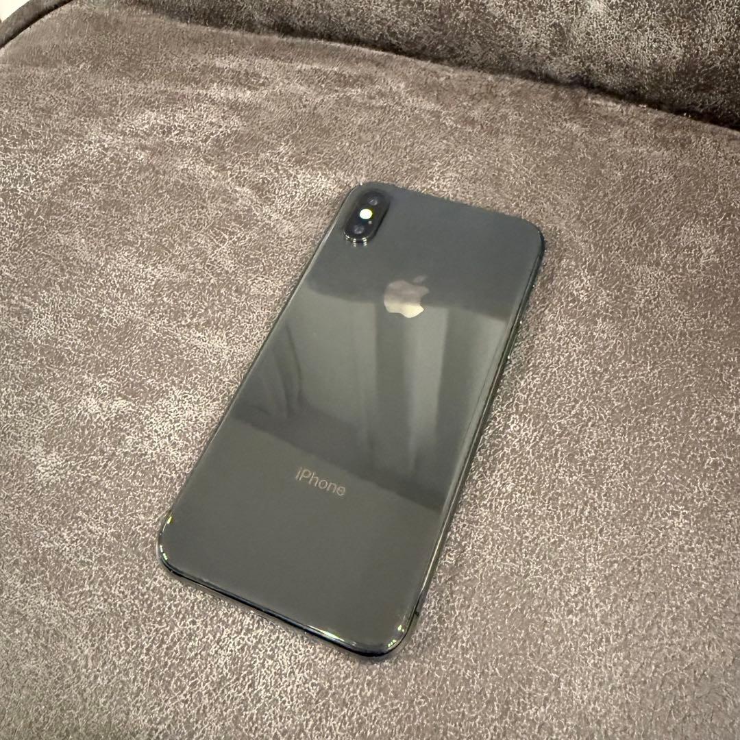 iPhone X スペースグレイ 256G 本体のみ