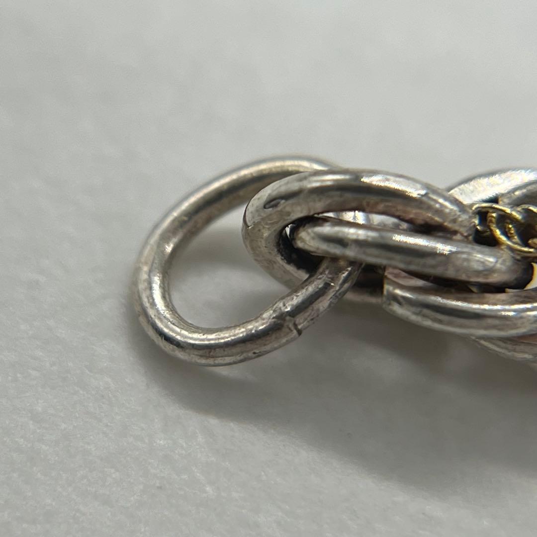 ティファニー TIFFANY&CO ツイストロープチェーンブレスレット コンビ