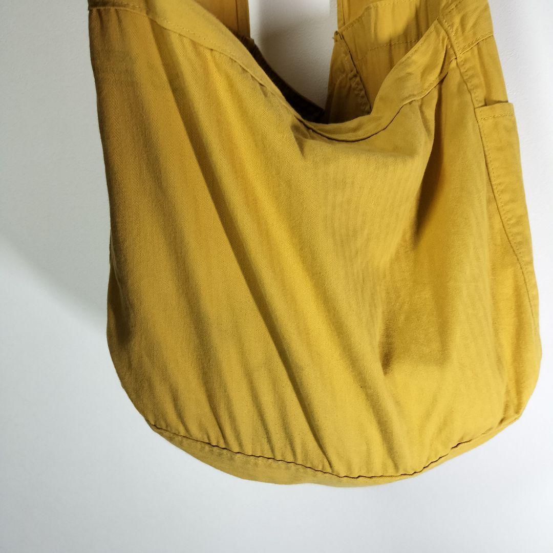 VELTLER ニュースペーパーバッグ ショルダー マスタード 鞄 カバン