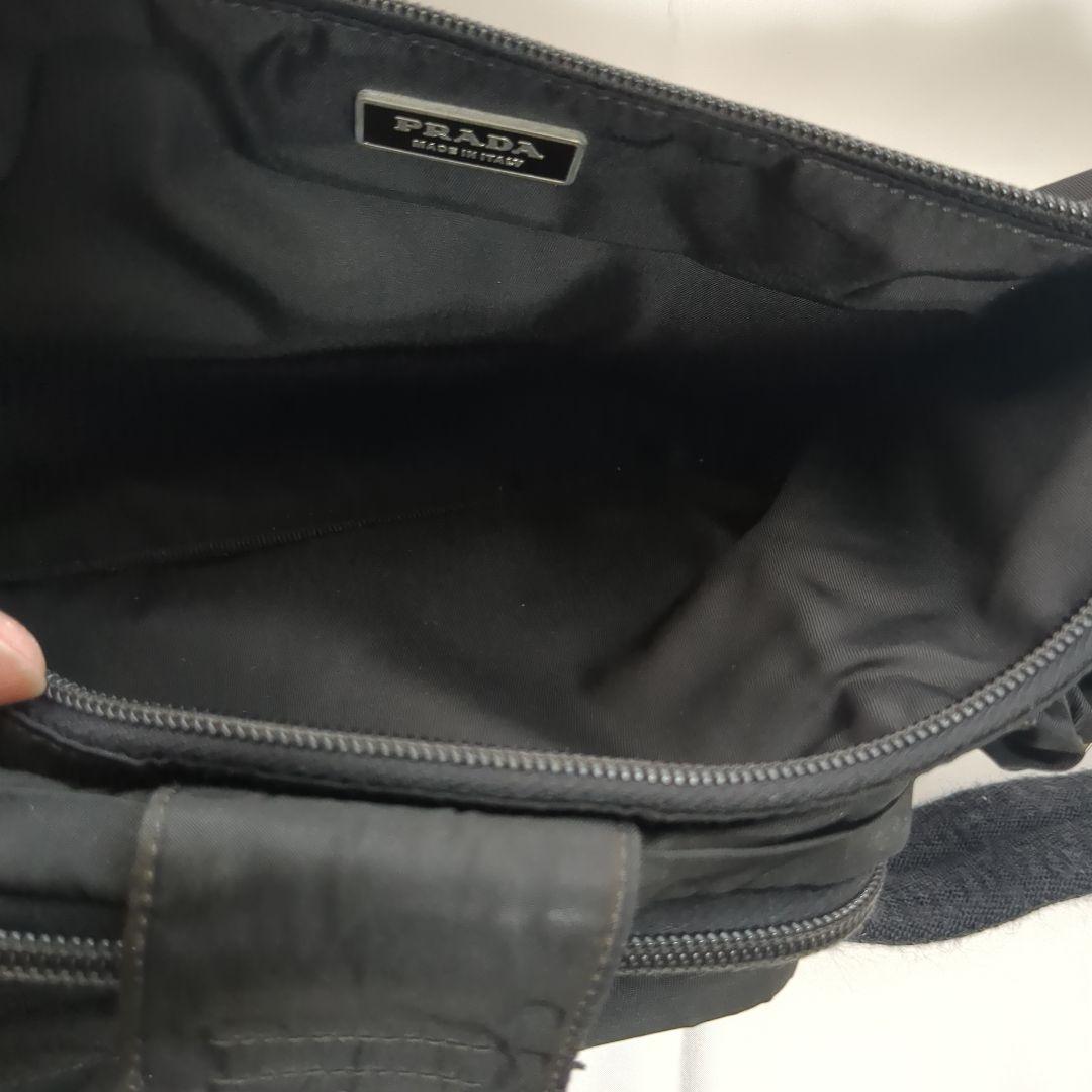 PRADA ボディバッグ ブラック★ジャンク品