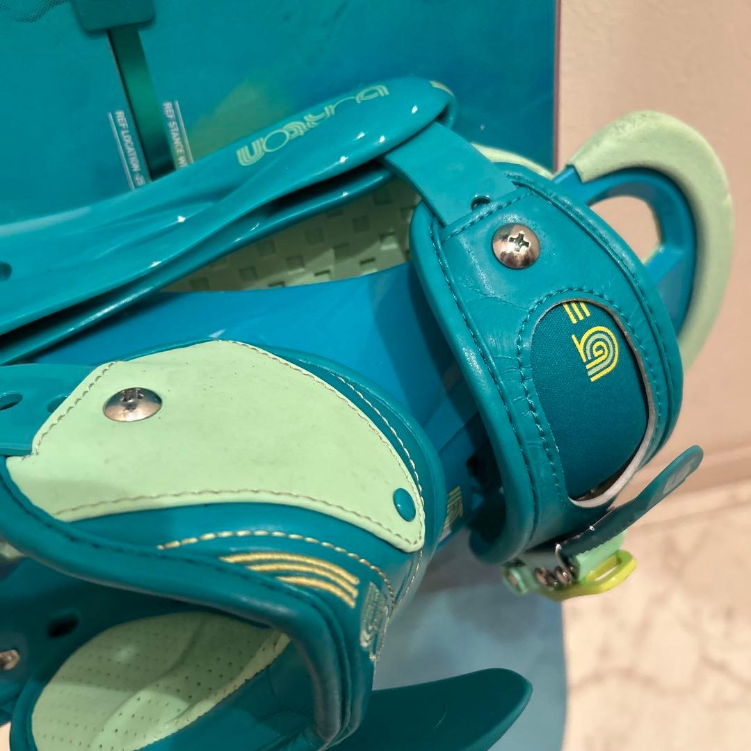 板 BURTON FEATHER 144 、ビン STILETTO Mサイズ