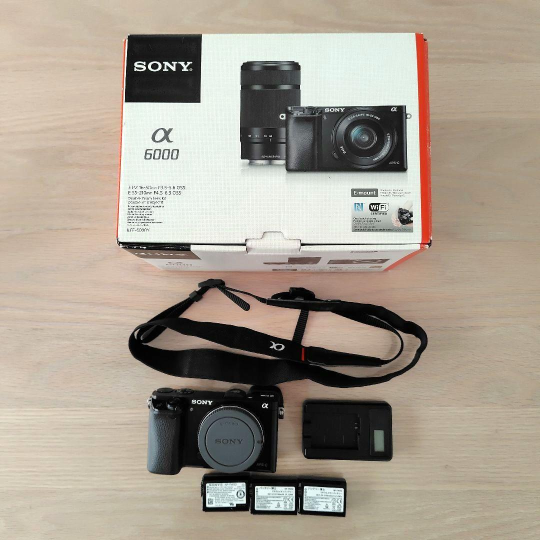 ソニー α6000 ボディ ILCE-6000　SDカード付き