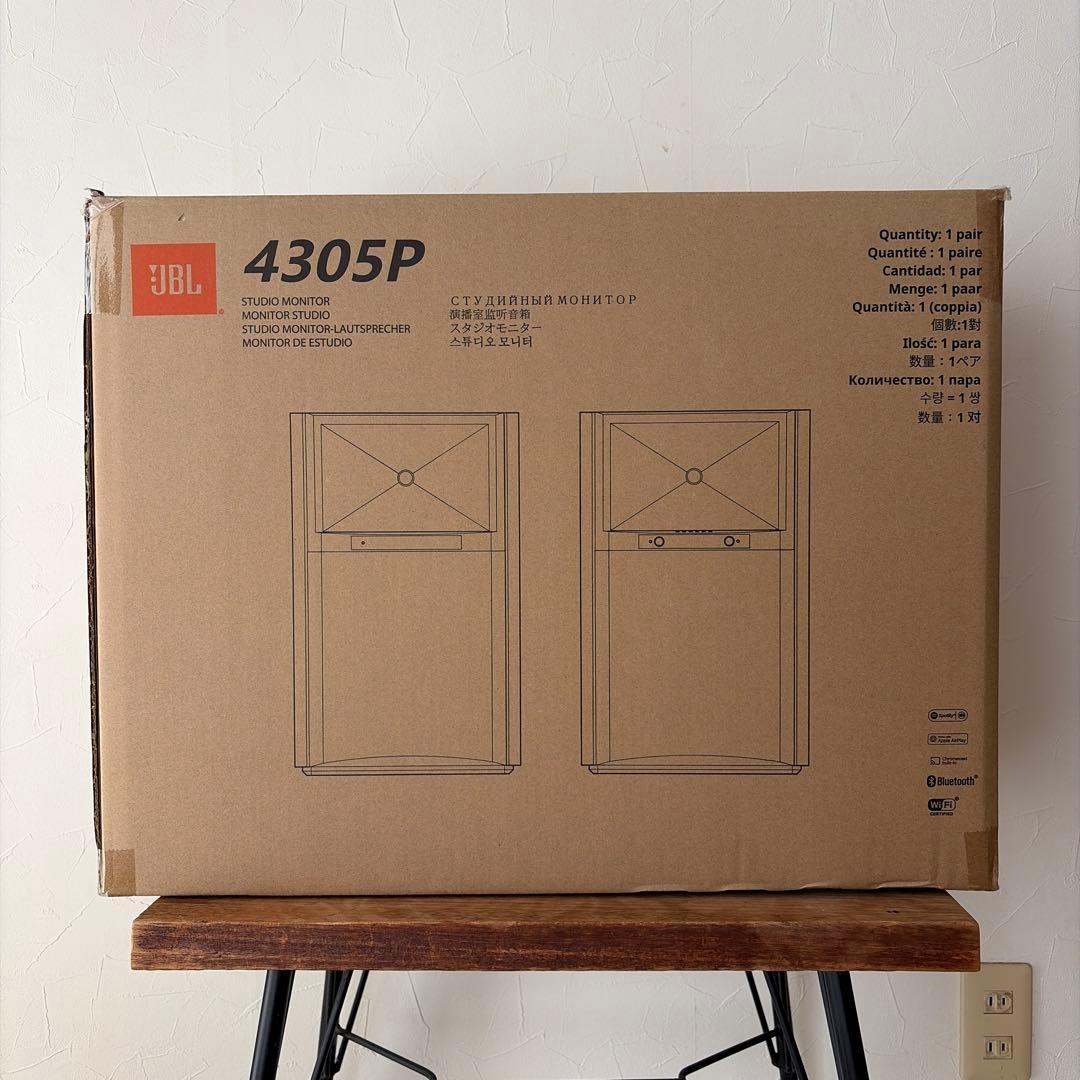 ほぼ未使用JBL 4305P スタジオモニタースピーカー