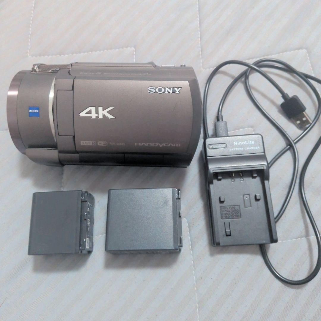 T*A様 SONY 4K ハンディカム 本体 ビデオ カメラ 動作確認済み